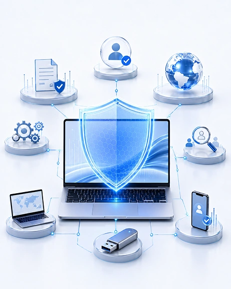 Endpoint security protection across devices and workforce