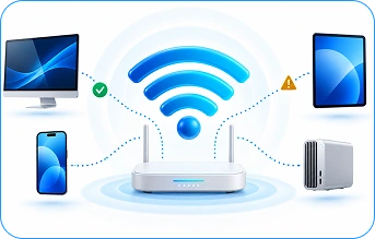 SSID monitoring and network visibility across employee endpoints
