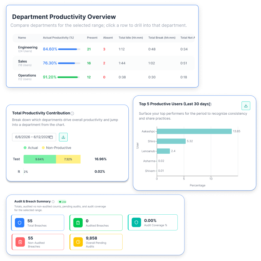 Productivity Monitoring