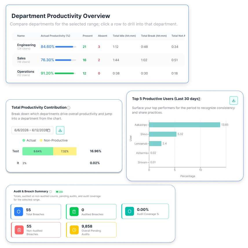 Productivity Monitoring