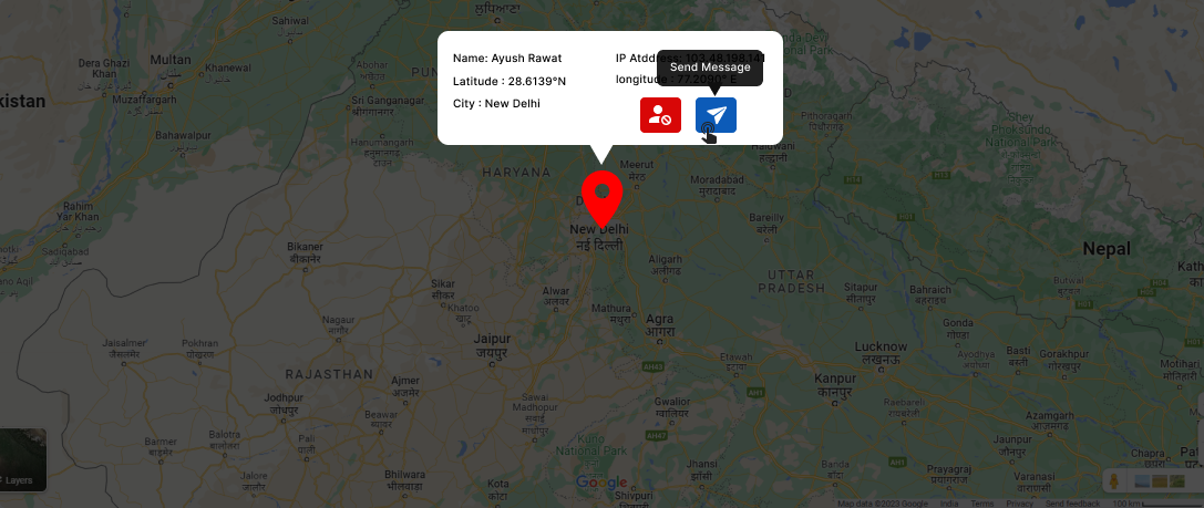 Live Location Tracking
