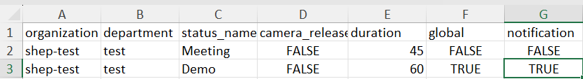Fill Excel Sheet