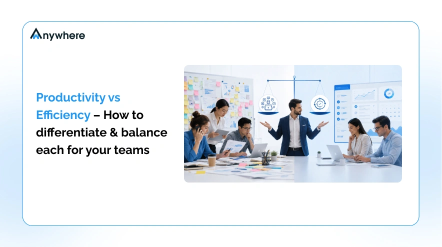 Productivity vs Efficiency