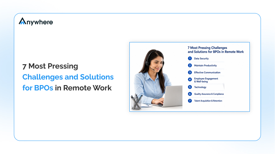 Challenges and solutions for remote BPOs