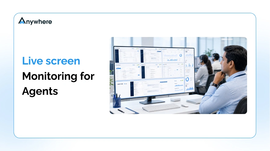 Call Centre Screen Monitoring for Agents