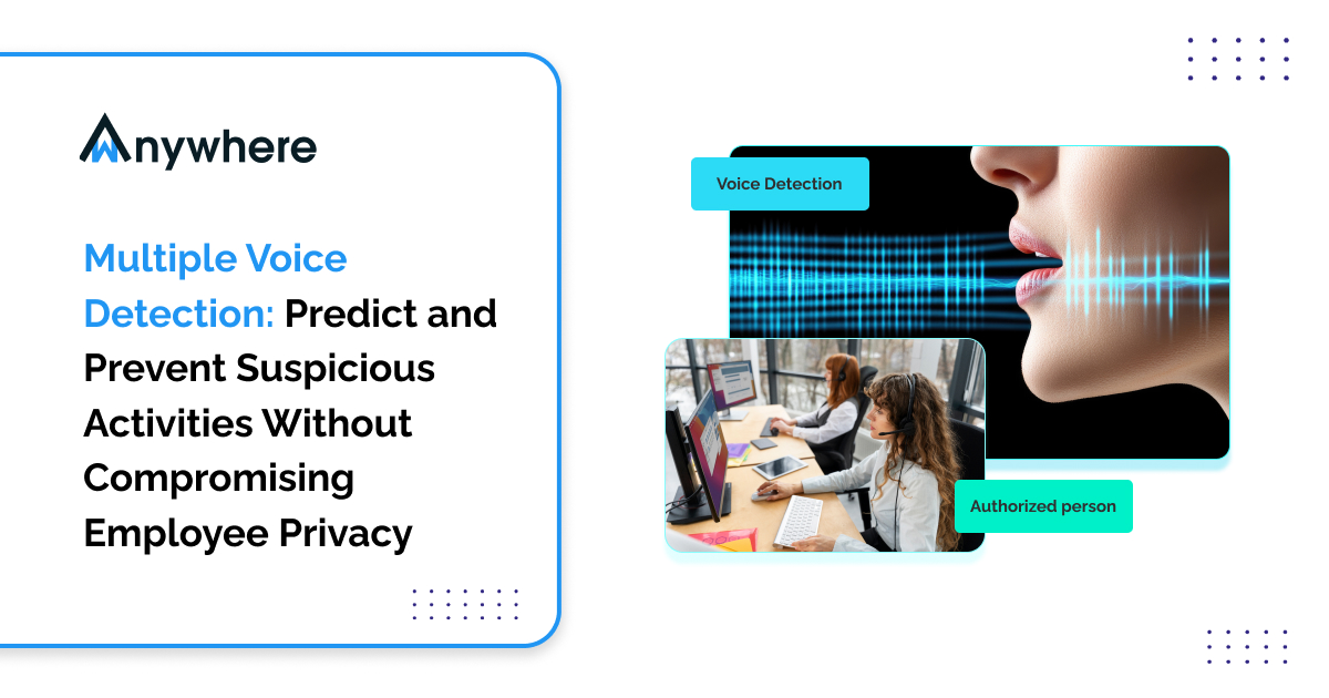 Multiple Voice Detection for Secure Remote Work