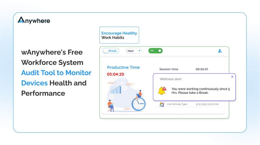 wAnywhere's Free Workforce System Audit Tool to Monitor Devices Health and Performance