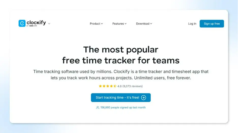 Clockify – Free Time Tracking and Timesheet App
