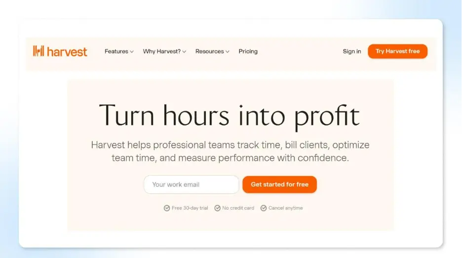 Harvest – Time Tracking and Invoicing Software for Teams