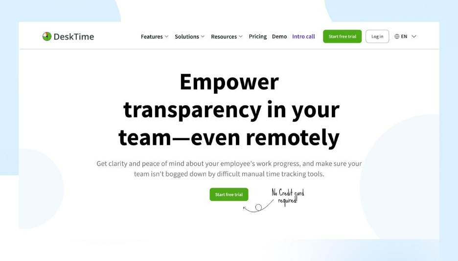 DeskTime – Automatic Time Tracking Software for Teams DeskTime Productivity and Time Tracking Interface