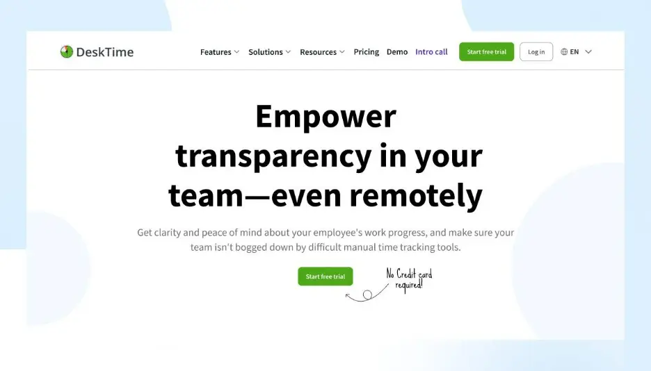 DeskTime – Automatic Time Tracking Software for Teams