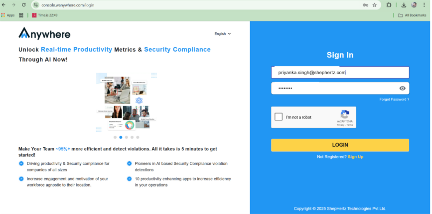 Configuration Dashboard