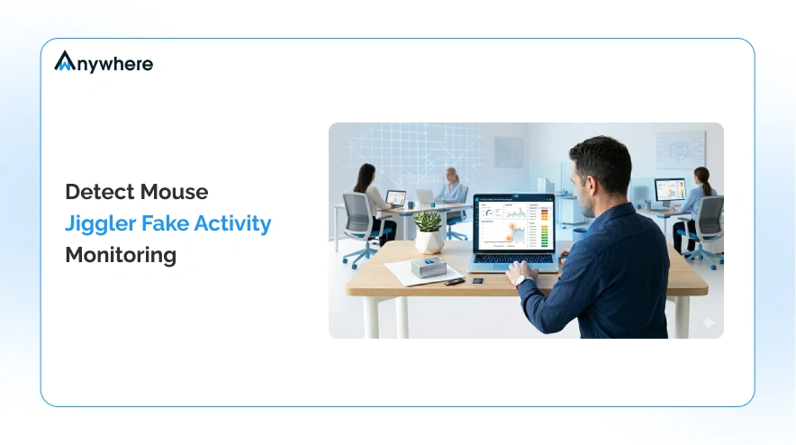 Detecting mouse jiggler fake activity
