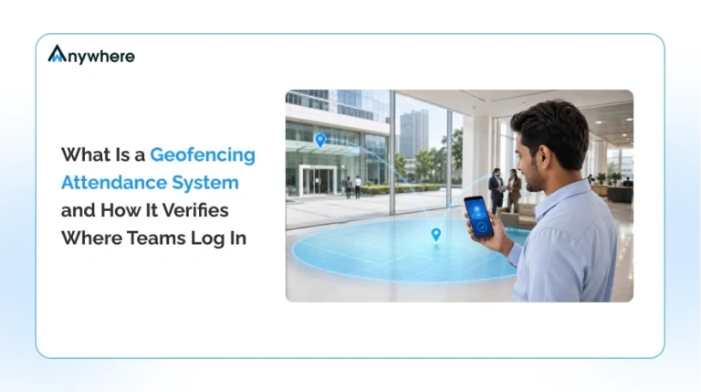 What is a geofencing attendance system and how it works 
