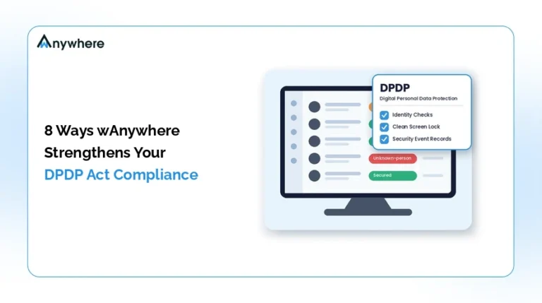 8 Ways wAnywhere Strengthens Your DPDP Act Compliance 