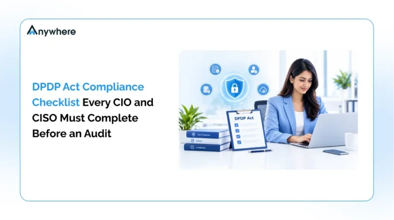 DPDP Act Compliance Checklist Every CIO And CISO Must Complete Before An Audit