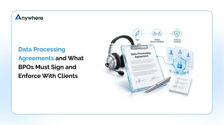 Data Processing Agreements And What BPOs Must Sign And Enforce With Clients 