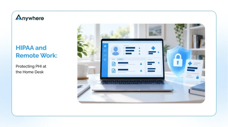 HIPAA And Remote Work, Protecting PHI At The Home Desk 